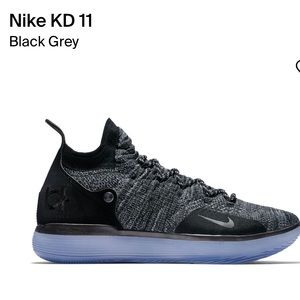 Nike KD 11 “Black Grey” Sneakers